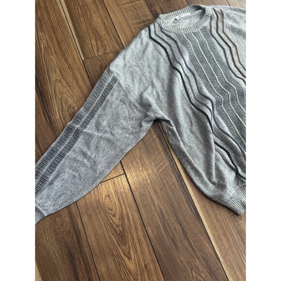 St Croix Sweater Mens Size XL Coogi Style Vintage Wool Blend 90s Hip Hop Knit 3D - Picture 3 of 6